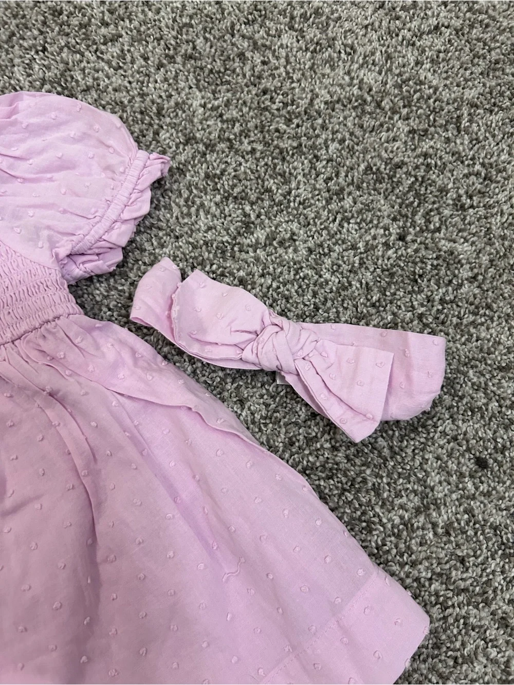 NWT Baby Gap purple dress